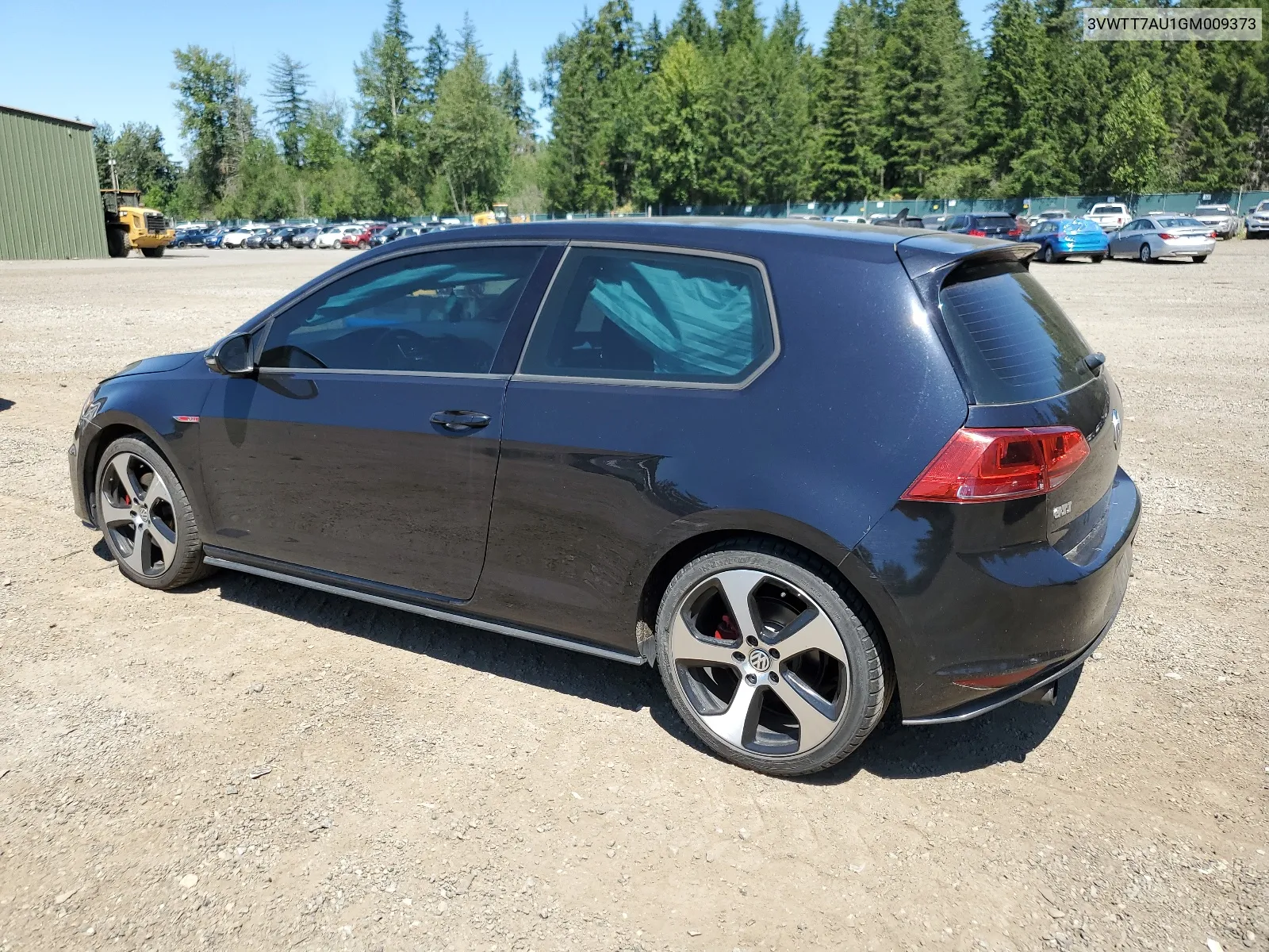 2016 Volkswagen Gti S/Se VIN: 3VWTT7AU1GM009373 Lot: 61504034