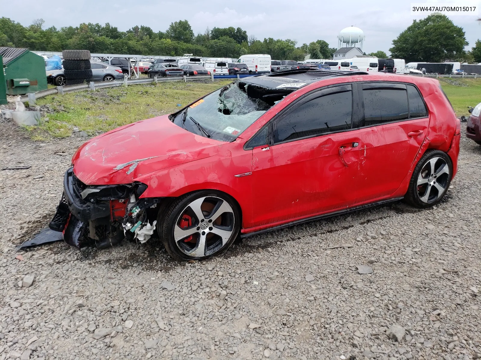 3VW447AU7GM015017 2016 Volkswagen Gti S/Se