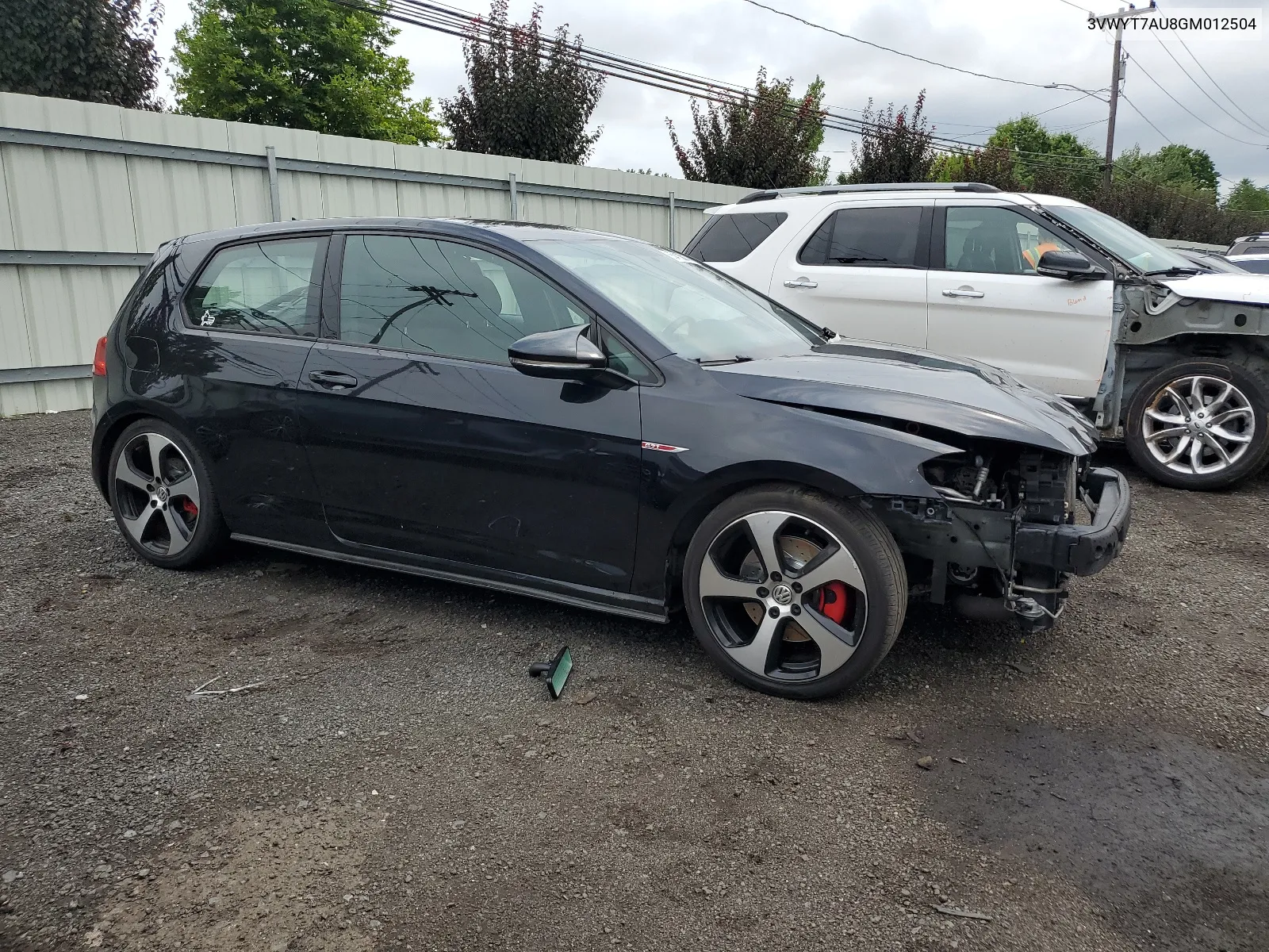 3VWYT7AU8GM012504 2016 Volkswagen Gti S/Se