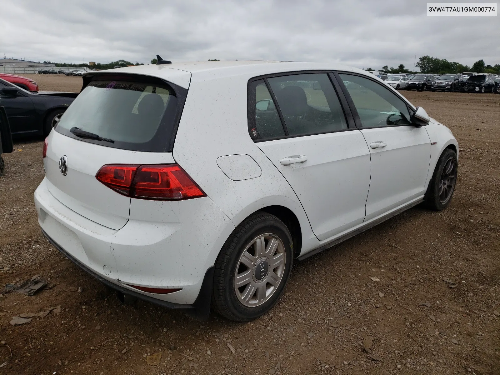 2016 Volkswagen Gti S/Se VIN: 3VW4T7AU1GM000774 Lot: 65614414