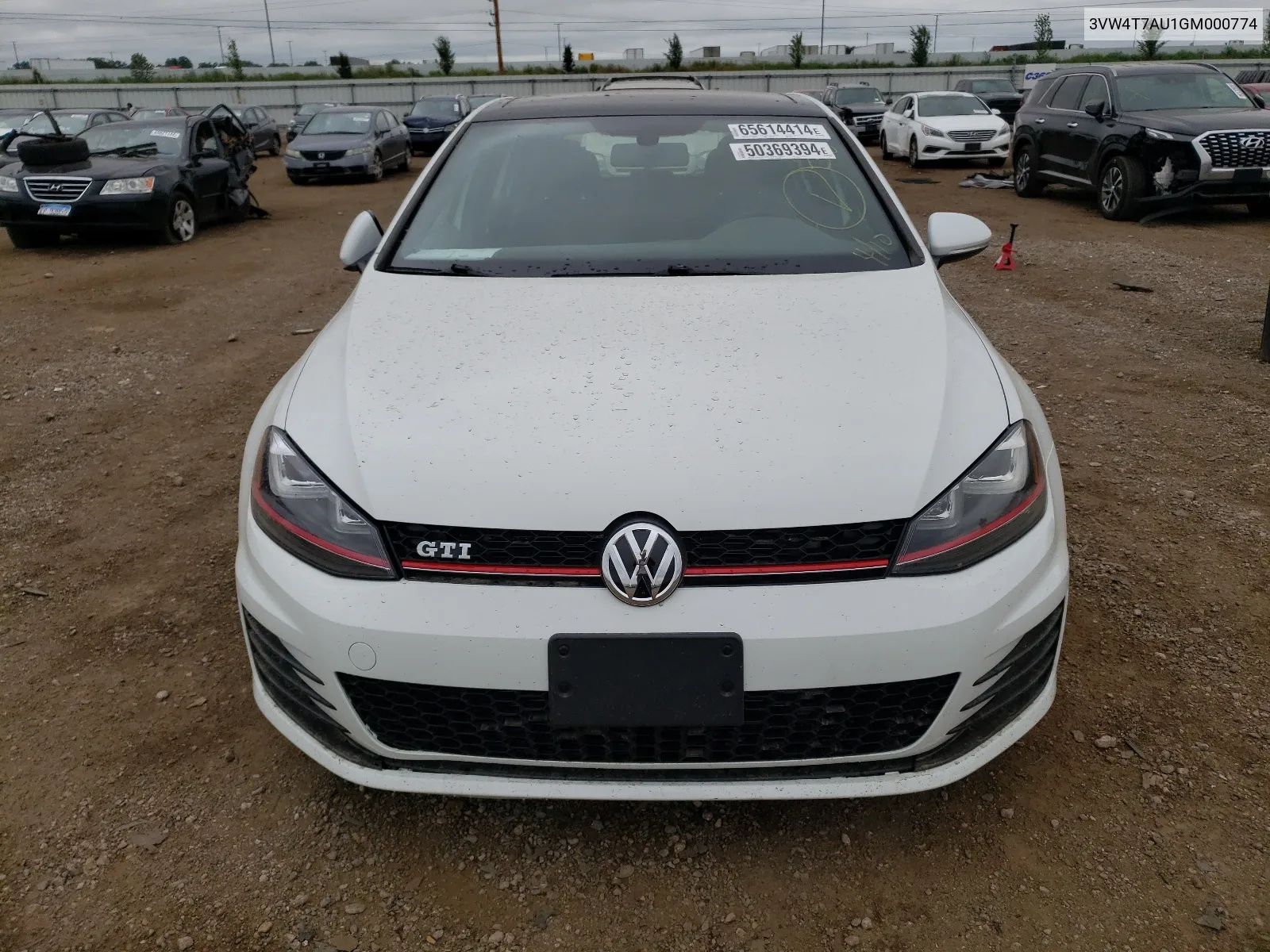 3VW4T7AU1GM000774 2016 Volkswagen Gti S/Se