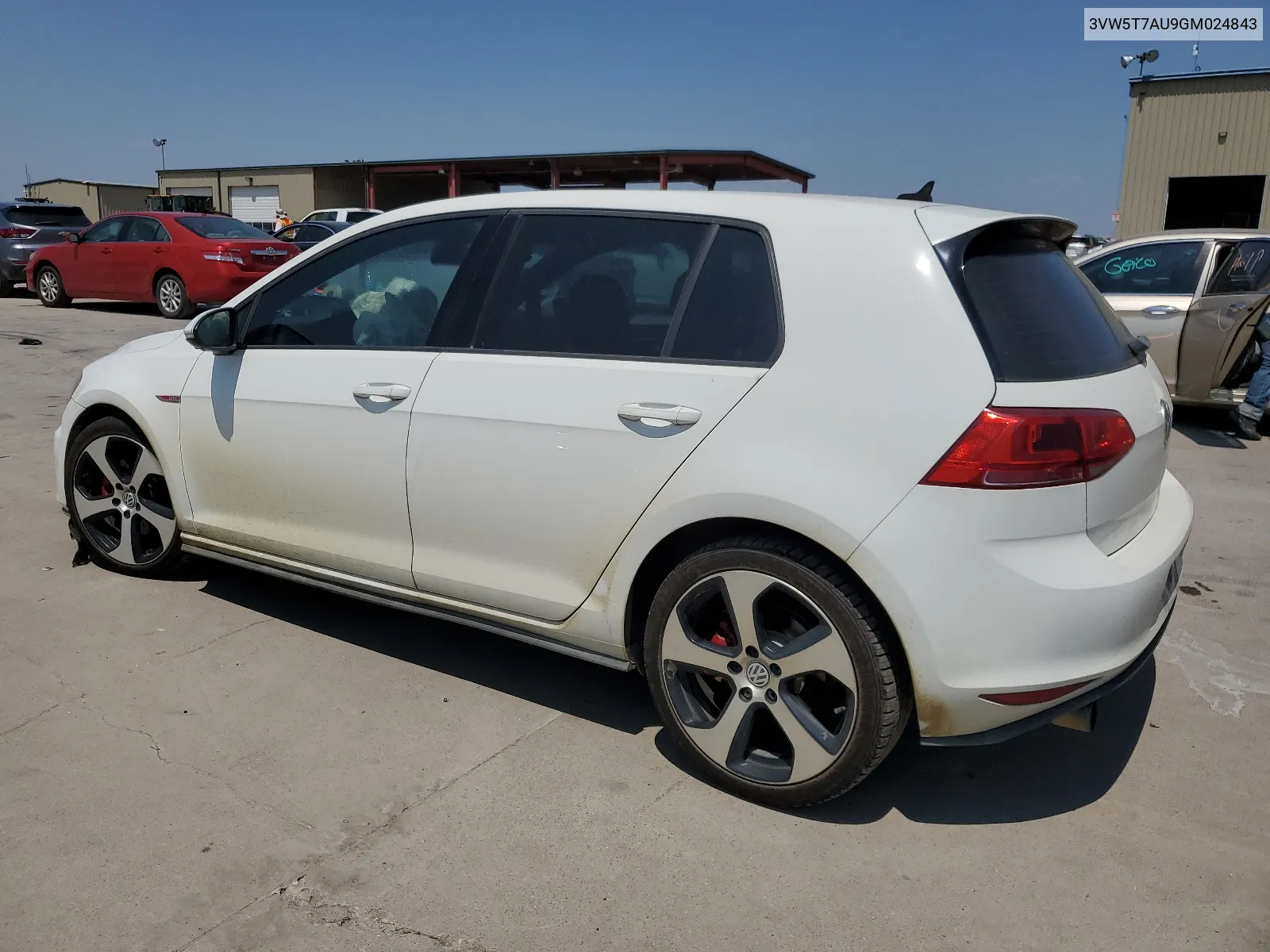 2016 Volkswagen Gti S/Se VIN: 3VW5T7AU9GM024843 Lot: 66439024