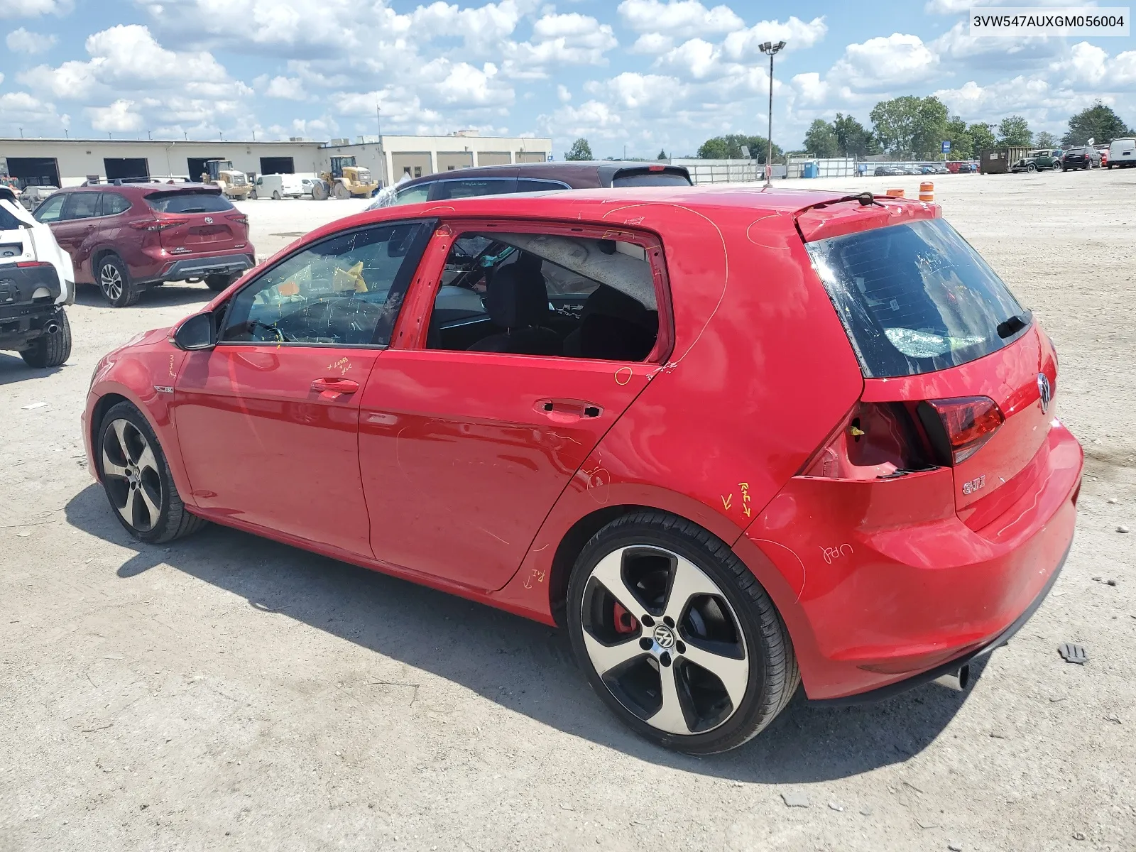 2016 Volkswagen Gti S/Se VIN: 3VW547AUXGM056004 Lot: 66594794