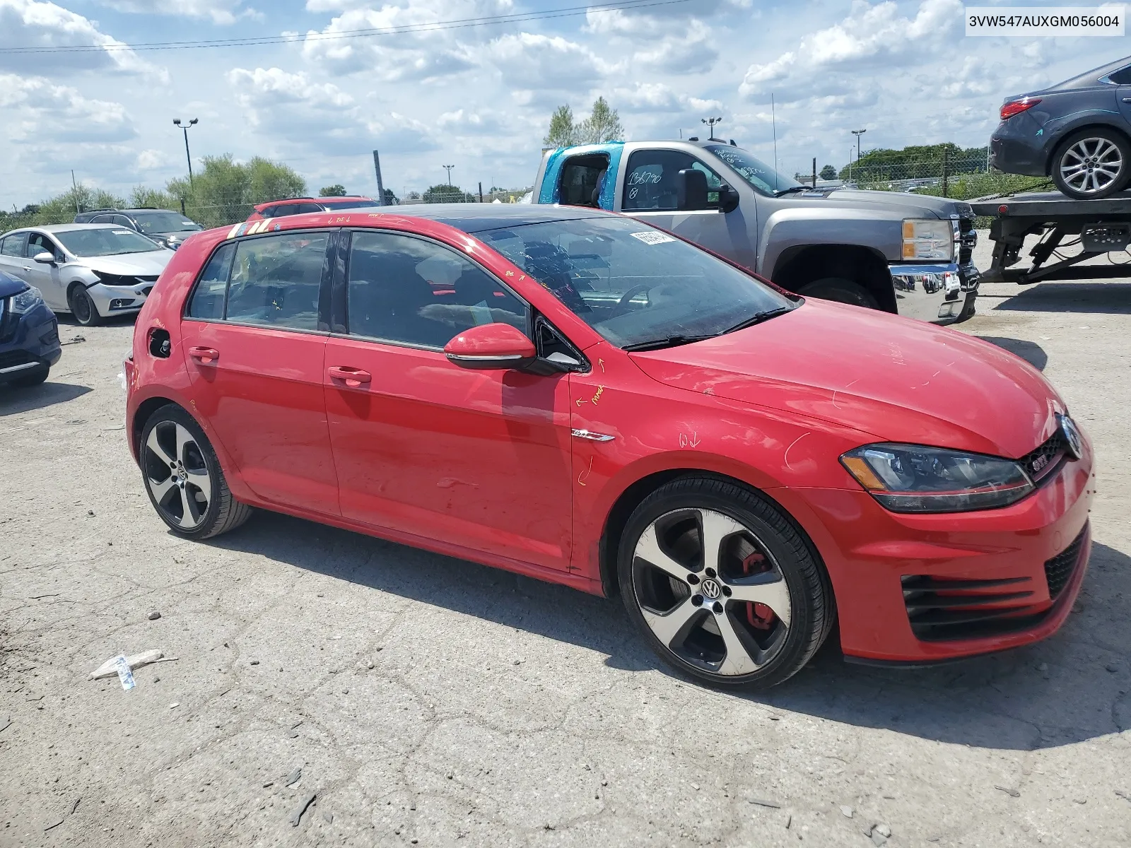 2016 Volkswagen Gti S/Se VIN: 3VW547AUXGM056004 Lot: 66594794