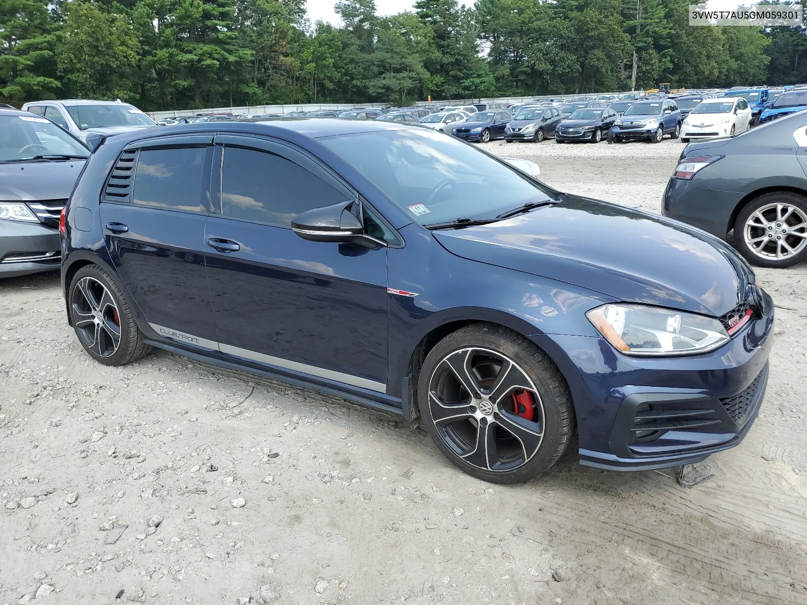 3VW5T7AU5GM059301 2016 Volkswagen Gti S/Se