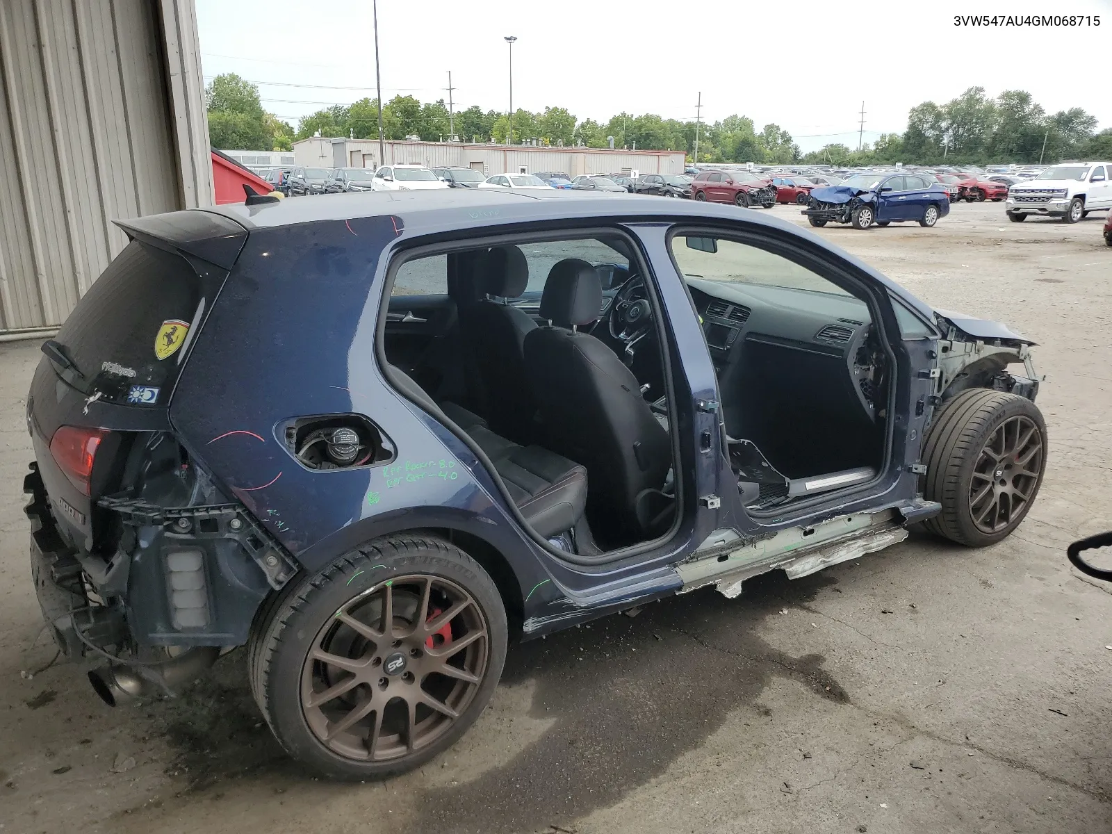 3VW547AU4GM068715 2016 Volkswagen Gti S/Se