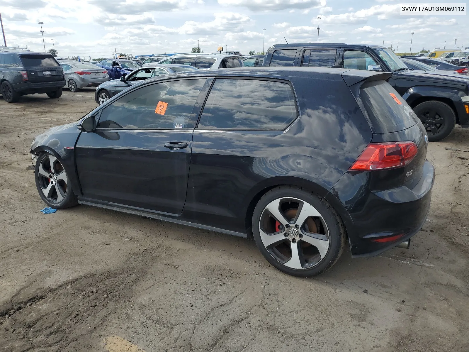 2016 Volkswagen Gti S/Se VIN: 3VWYT7AU1GM069112 Lot: 68067474