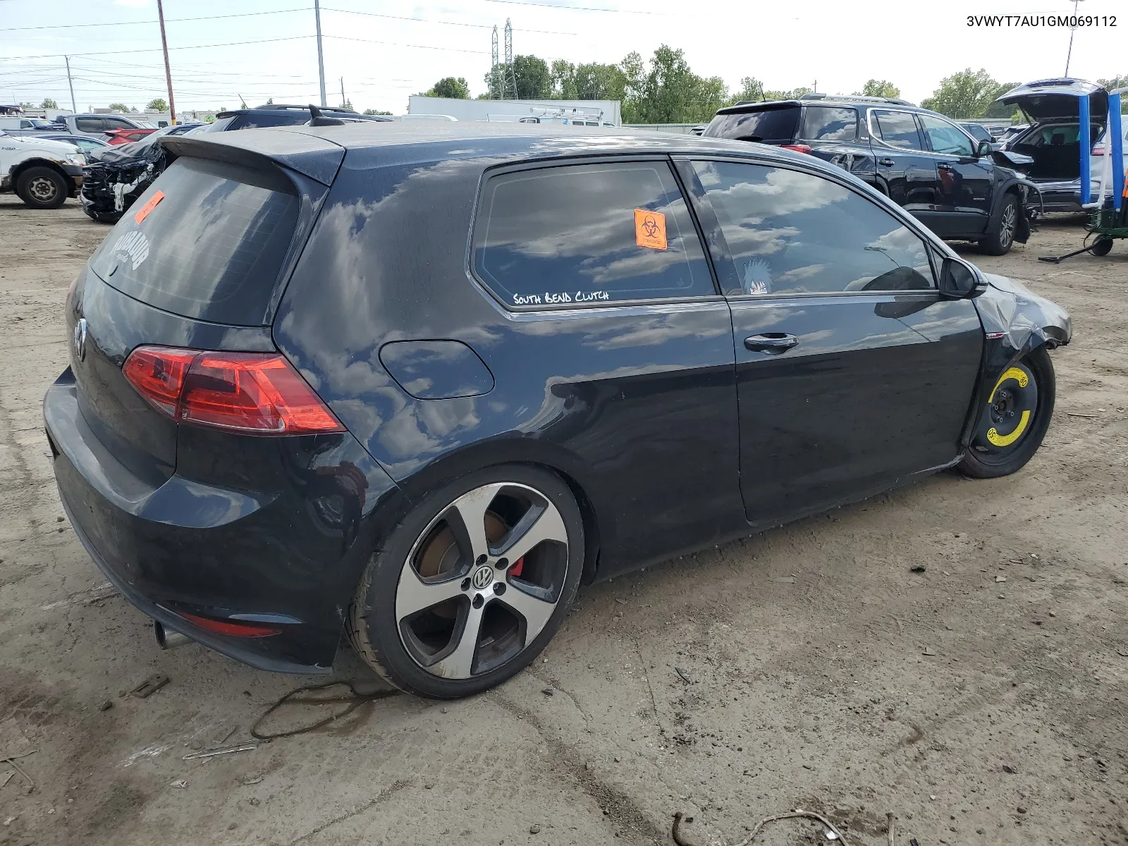 3VWYT7AU1GM069112 2016 Volkswagen Gti S/Se