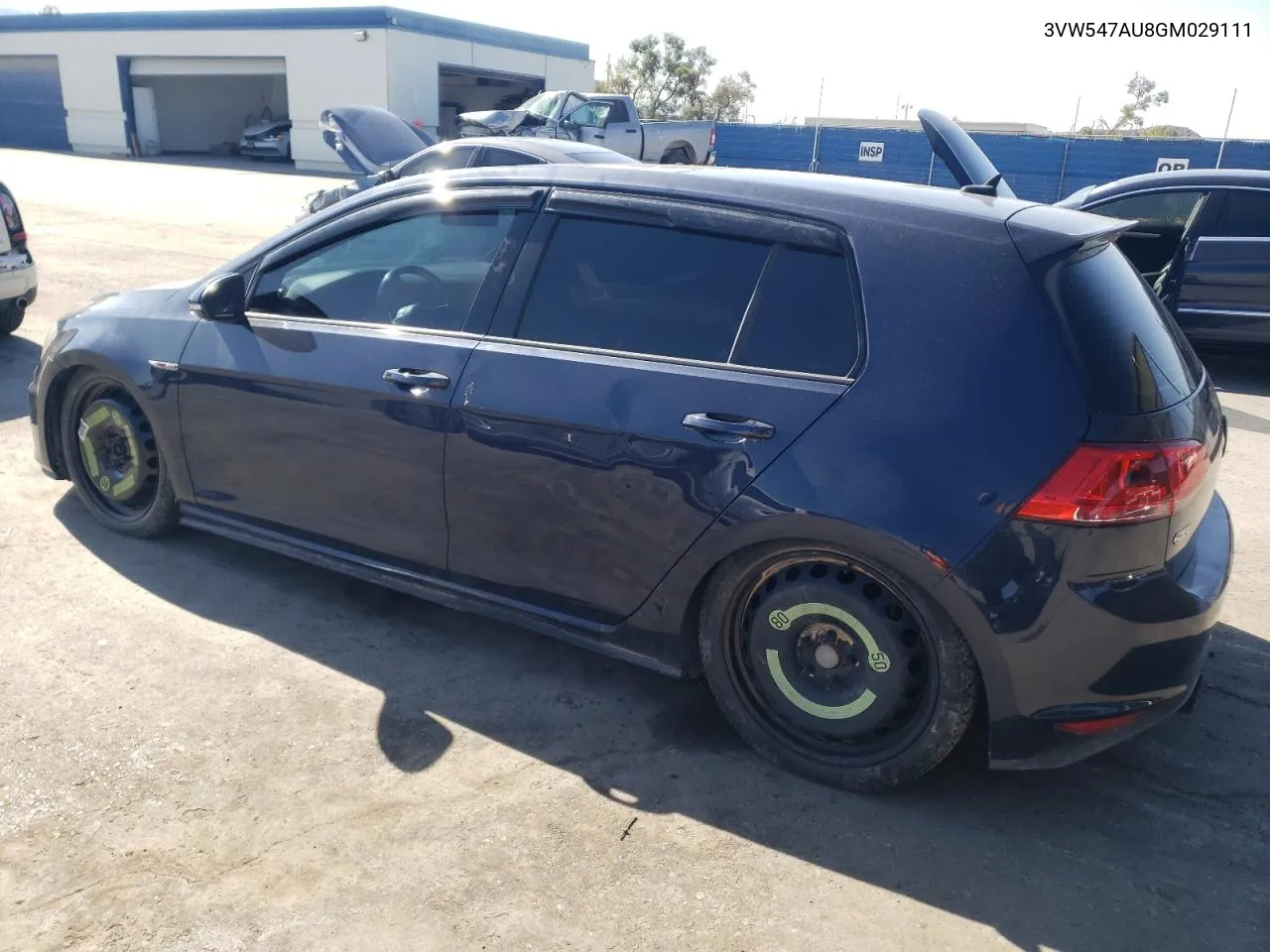 3VW547AU8GM029111 2016 Volkswagen Gti S/Se