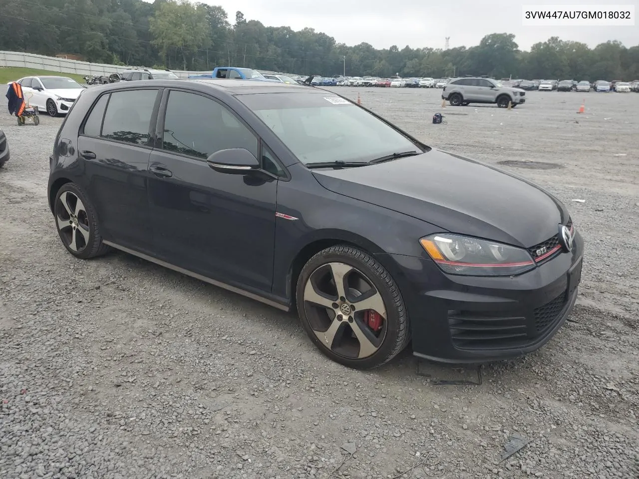 2016 Volkswagen Gti S/Se VIN: 3VW447AU7GM018032 Lot: 72693904