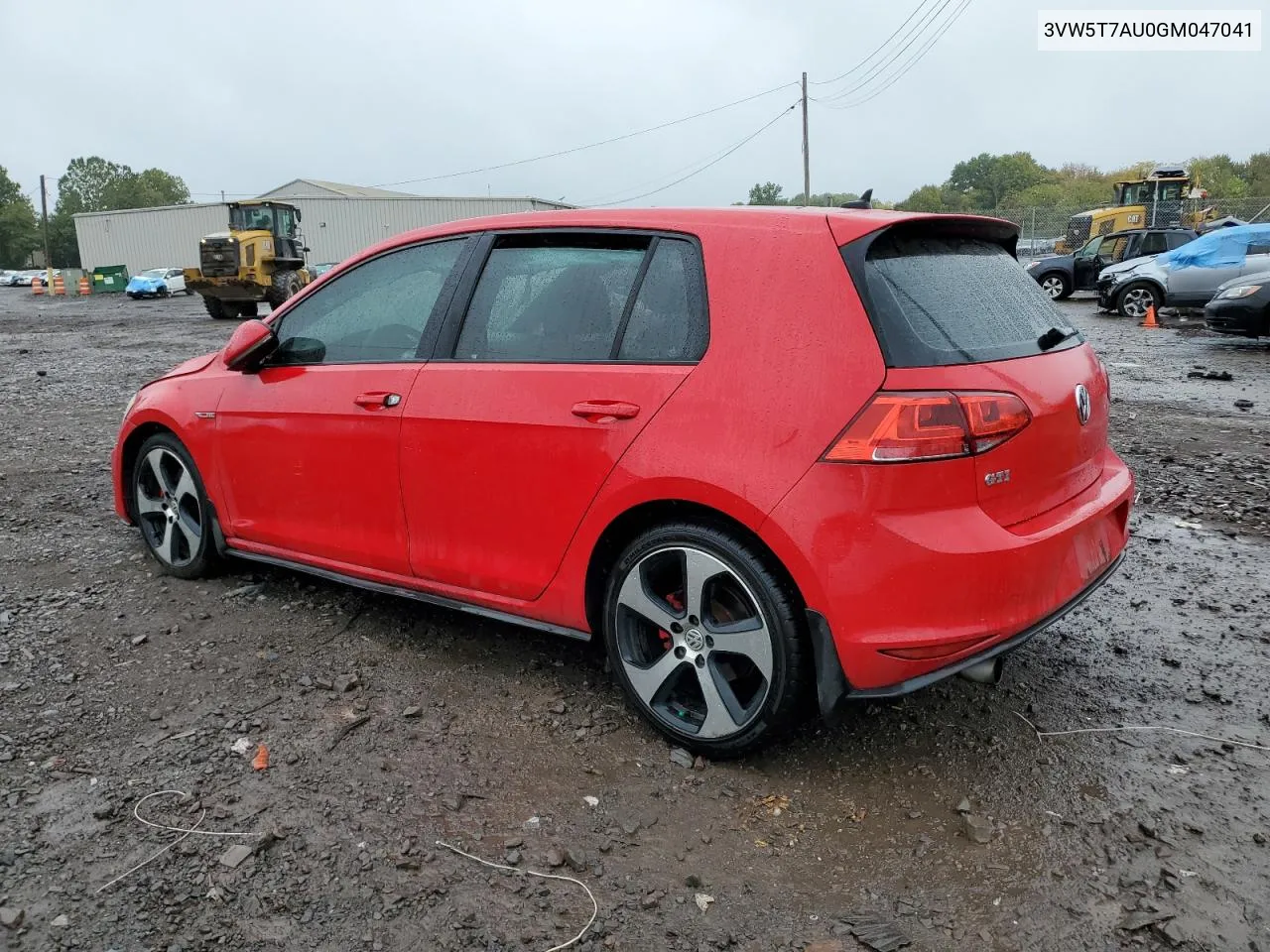 3VW5T7AU0GM047041 2016 Volkswagen Gti S/Se