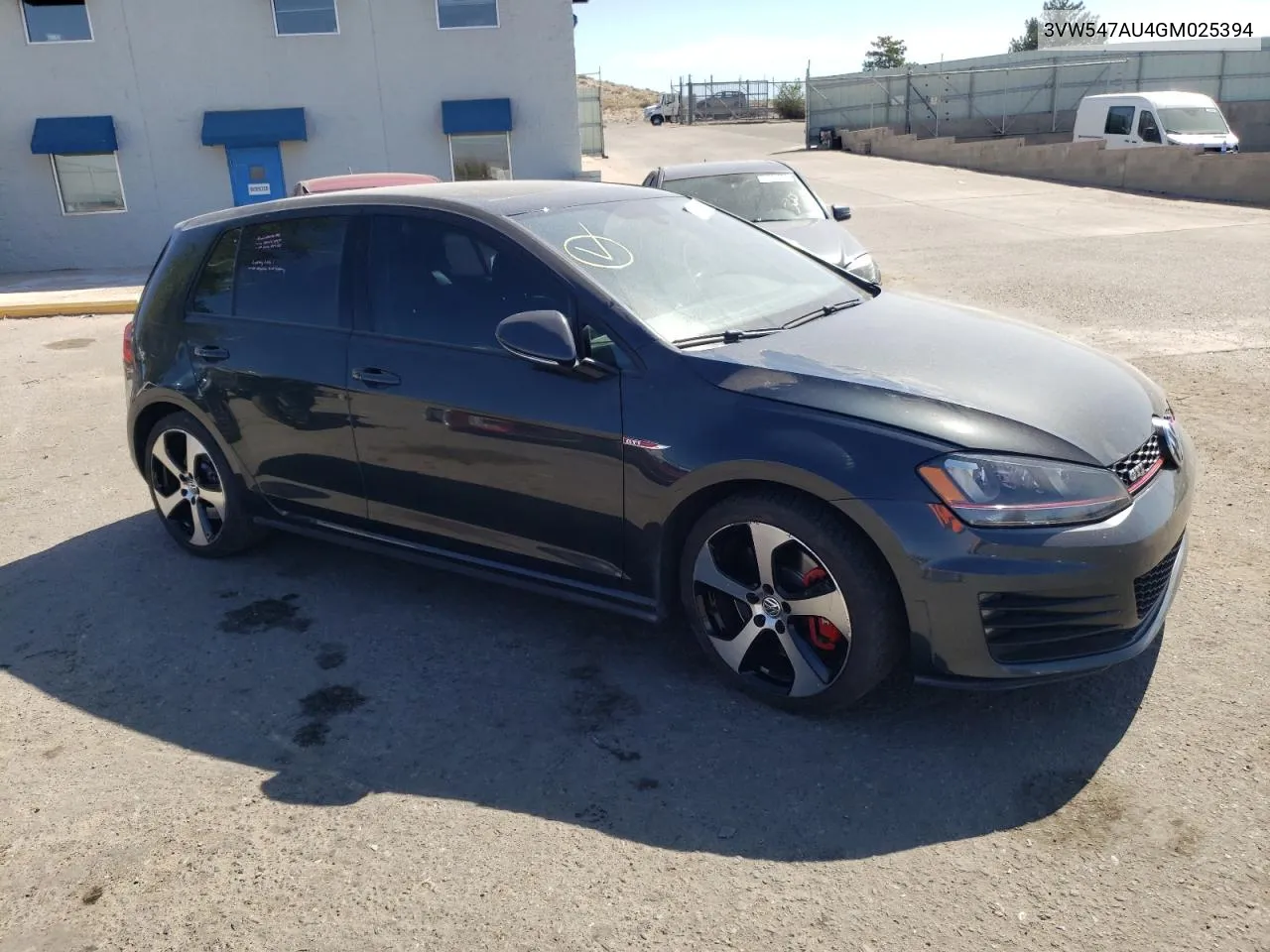 2016 Volkswagen Gti S/Se VIN: 3VW547AU4GM025394 Lot: 72953044