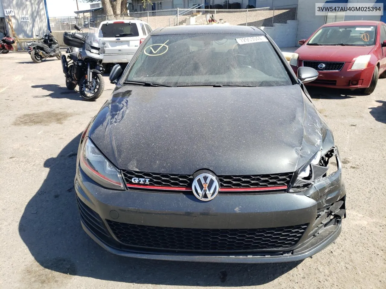 2016 Volkswagen Gti S/Se VIN: 3VW547AU4GM025394 Lot: 72953044