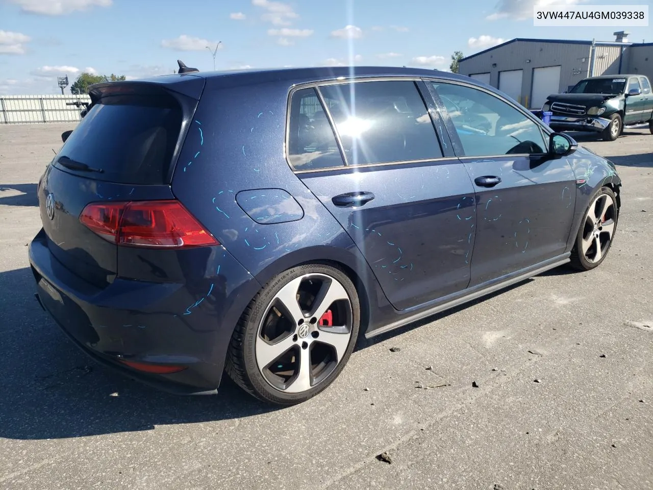 3VW447AU4GM039338 2016 Volkswagen Gti S/Se