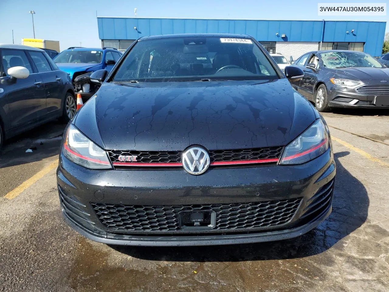 2016 Volkswagen Gti S/Se VIN: 3VW447AU3GM054395 Lot: 73978384