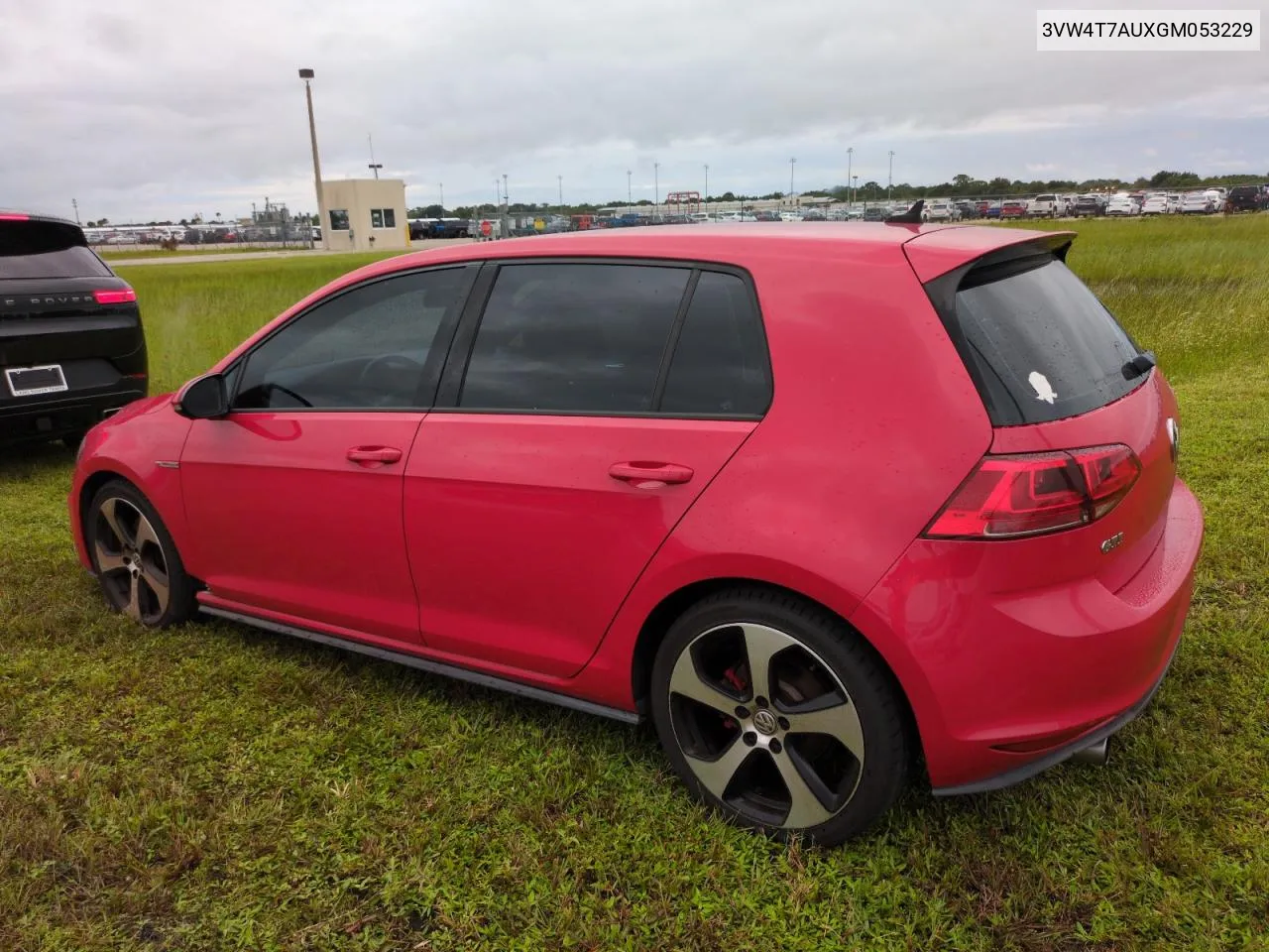 2016 Volkswagen Gti S/Se VIN: 3VW4T7AUXGM053229 Lot: 74606494