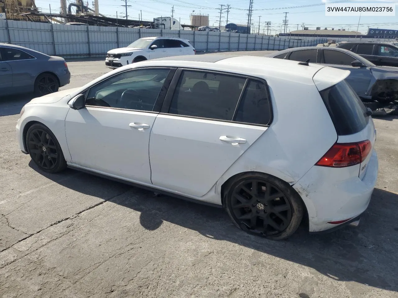 2016 Volkswagen Gti S/Se VIN: 3VW447AU8GM023756 Lot: 75551364