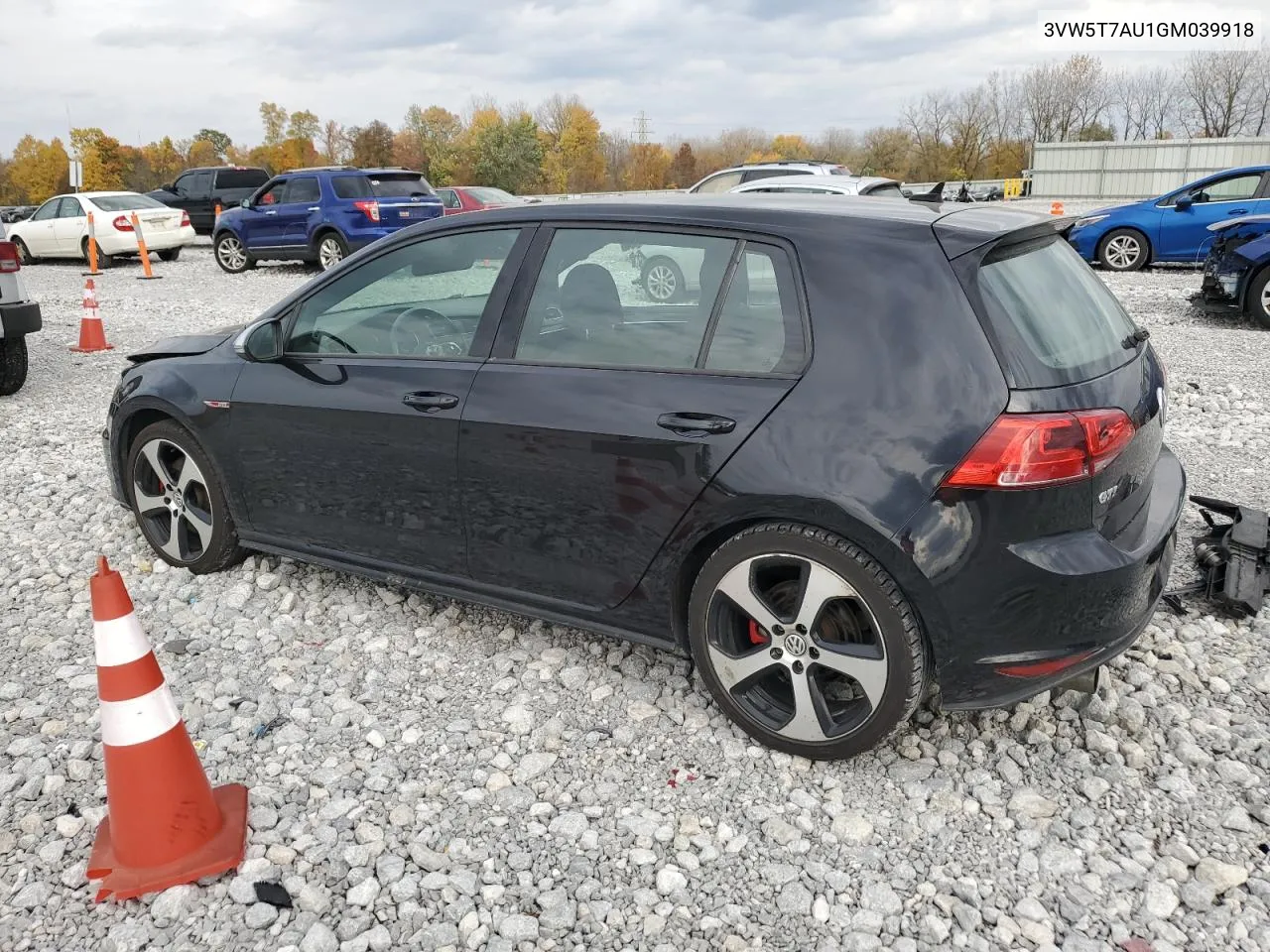 2016 Volkswagen Gti S/Se VIN: 3VW5T7AU1GM039918 Lot: 77152814