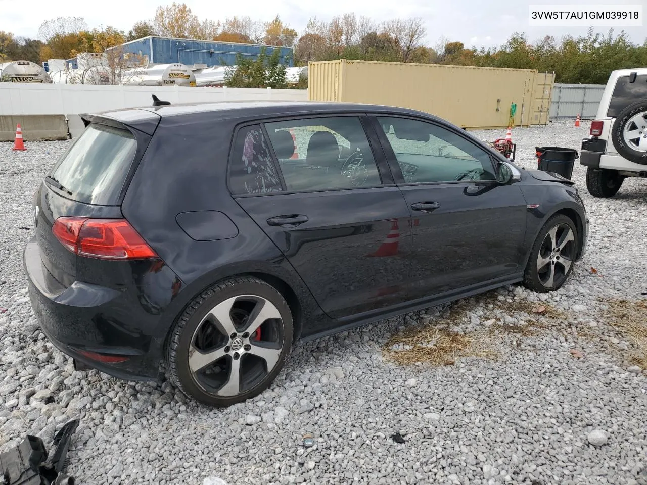 2016 Volkswagen Gti S/Se VIN: 3VW5T7AU1GM039918 Lot: 77152814