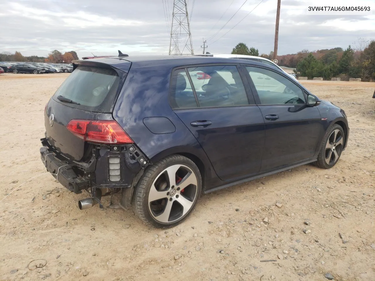 2016 Volkswagen Gti S/Se VIN: 3VW4T7AU6GM045693 Lot: 78169114