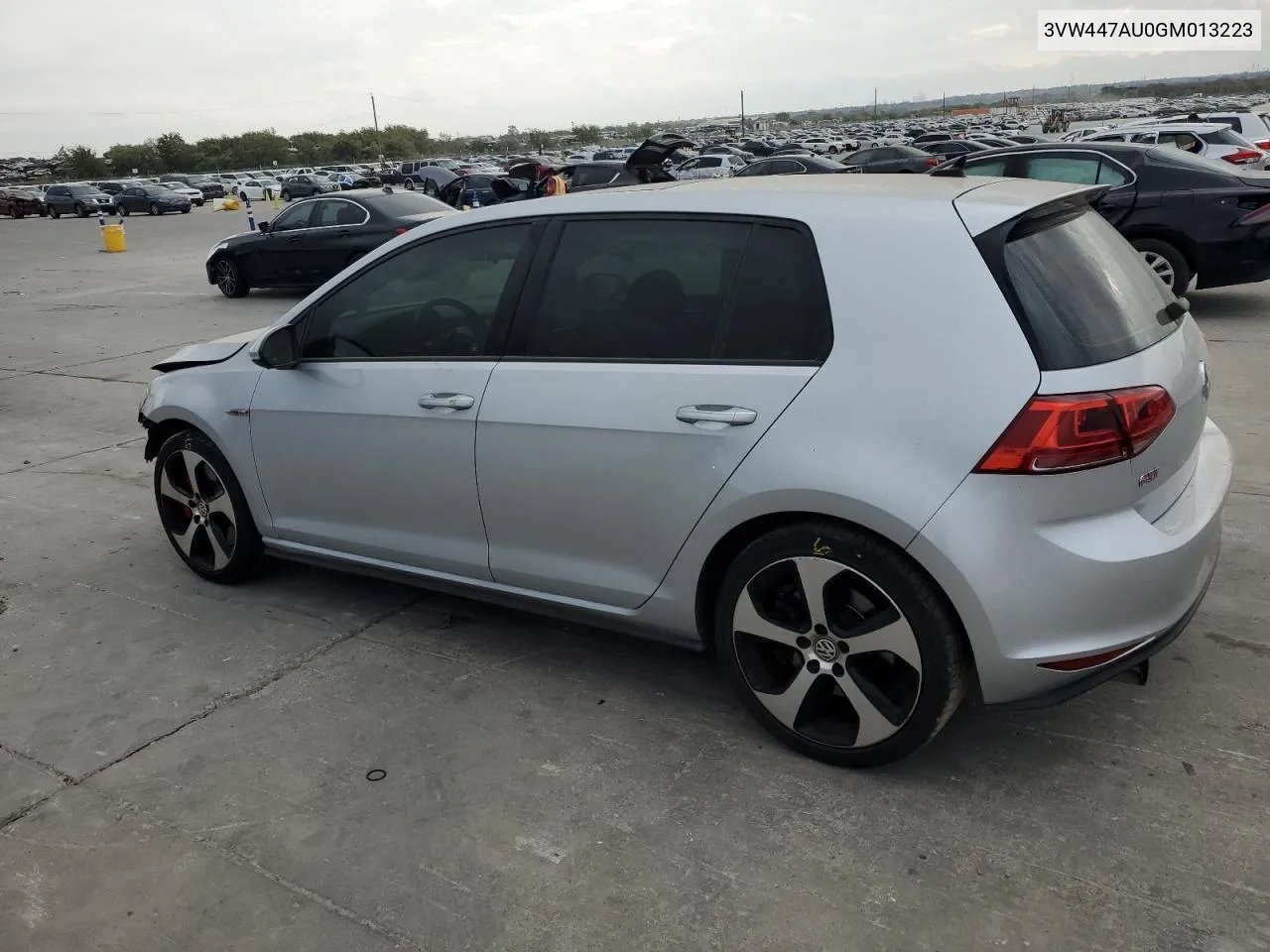 2016 Volkswagen Gti S/Se VIN: 3VW447AU0GM013223 Lot: 78386554