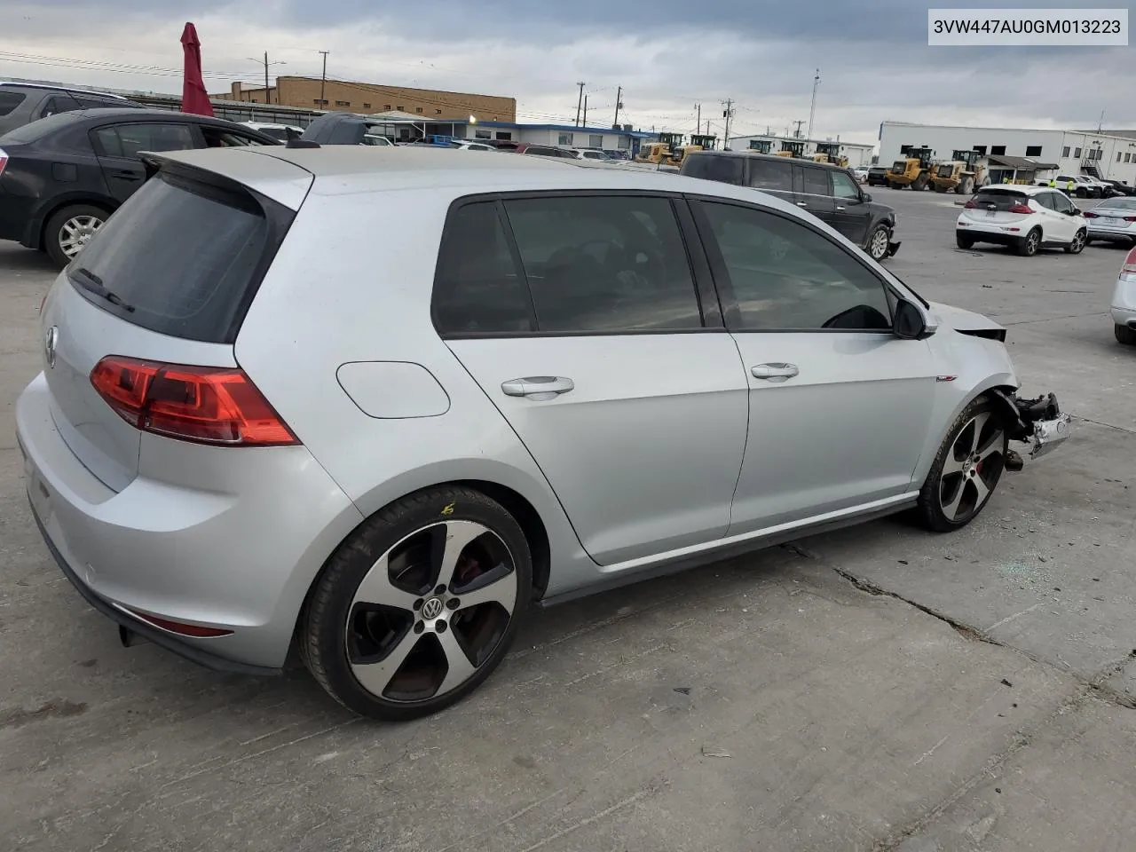 2016 Volkswagen Gti S/Se VIN: 3VW447AU0GM013223 Lot: 78386554