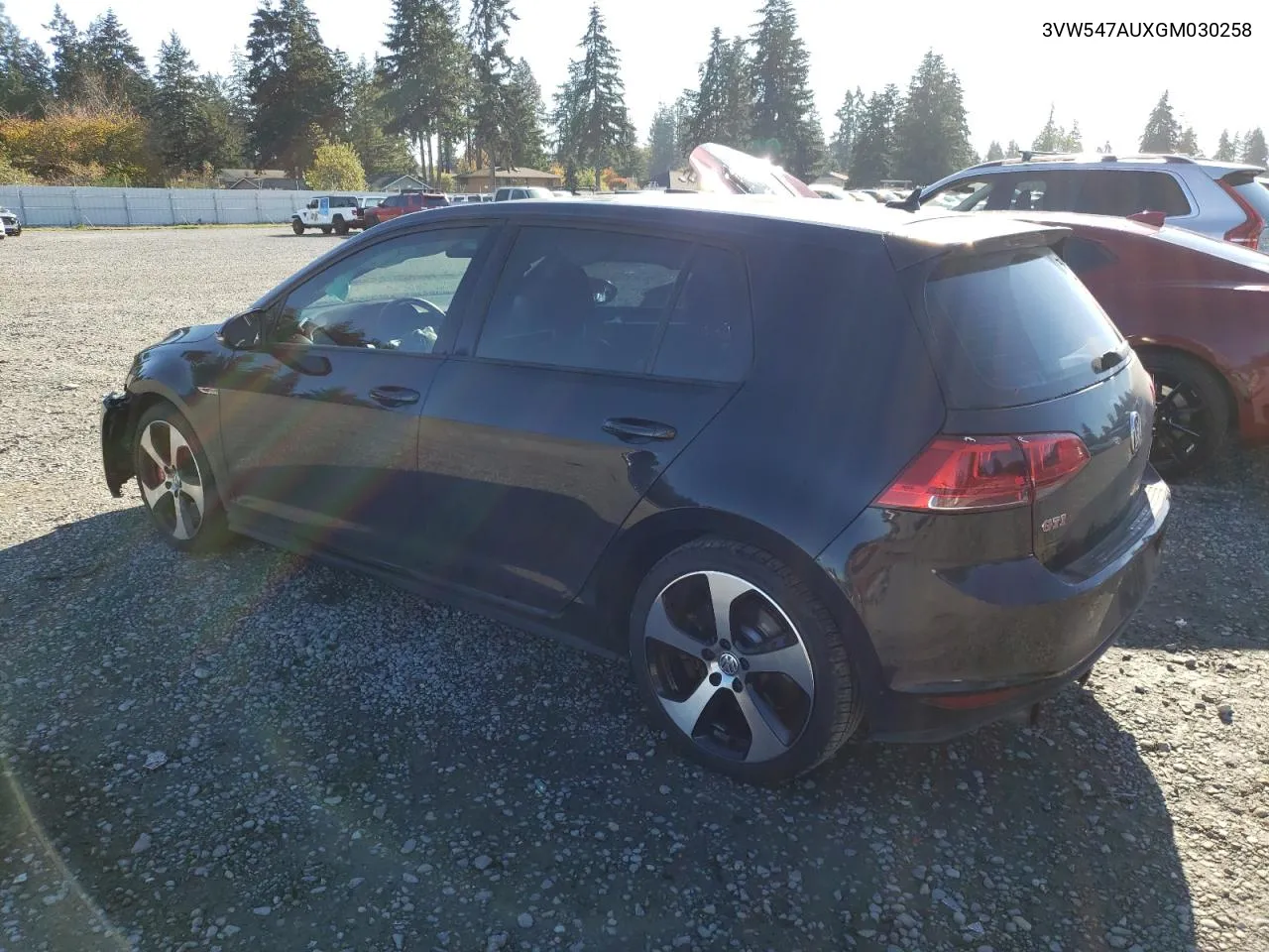 2016 Volkswagen Gti S/Se VIN: 3VW547AUXGM030258 Lot: 78412234