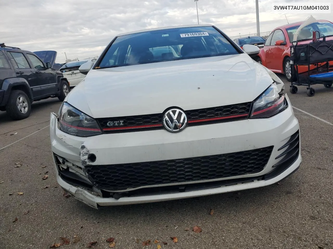 2016 Volkswagen Gti S/Se VIN: 3VW4T7AU1GM041003 Lot: 79169304