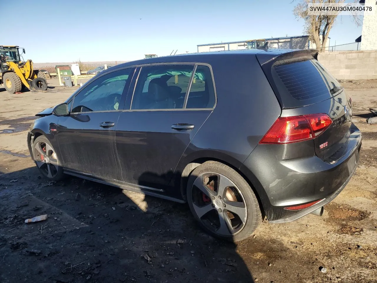 2016 Volkswagen Gti S/Se VIN: 3VW447AU3GM040478 Lot: 81276934