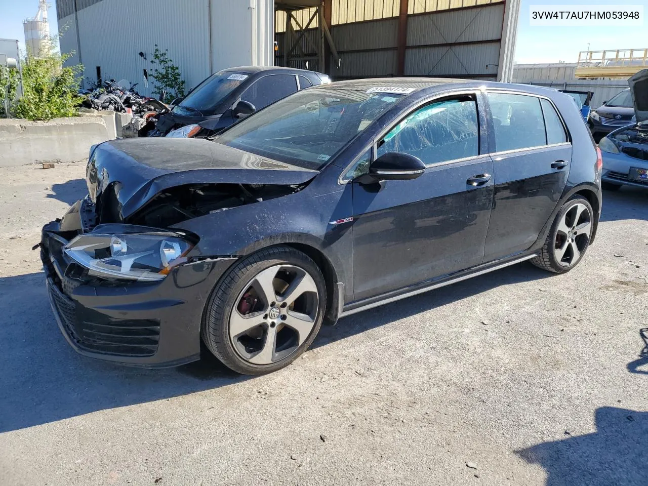 2017 Volkswagen Gti S VIN: 3VW4T7AU7HM053948 Lot: 51394174