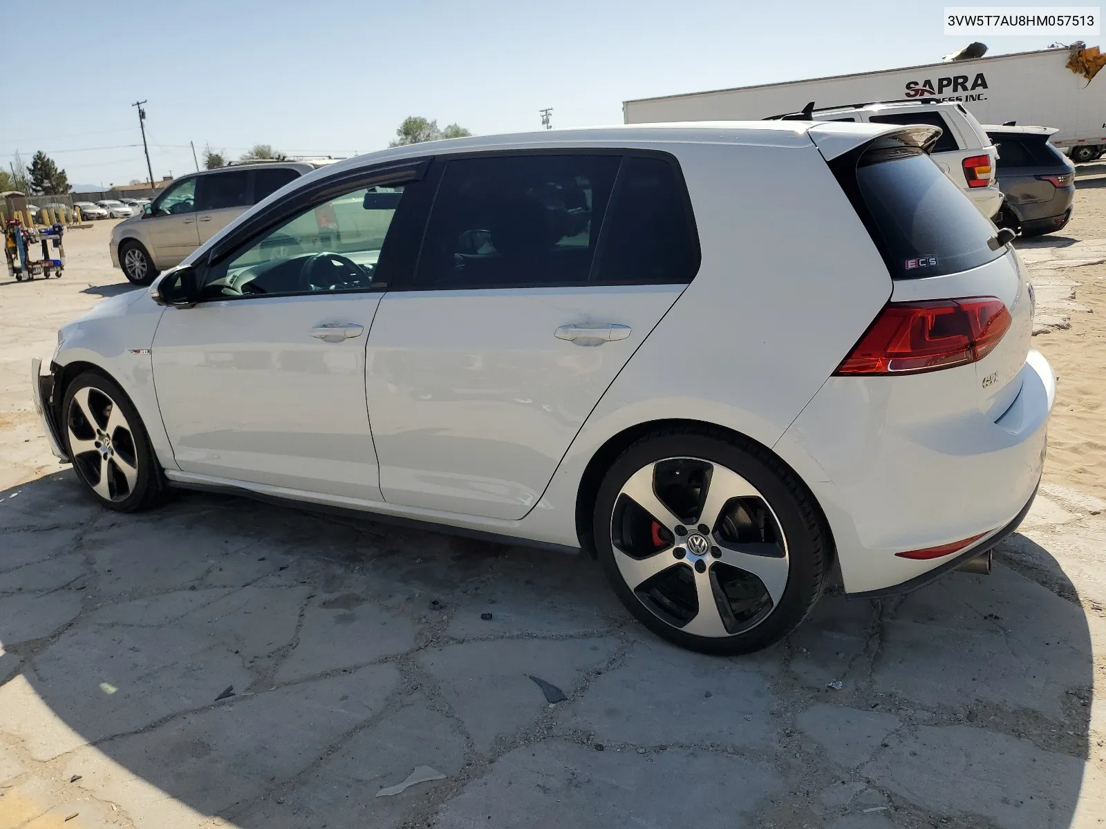 2017 Volkswagen Gti S VIN: 3VW5T7AU8HM057513 Lot: 53459934