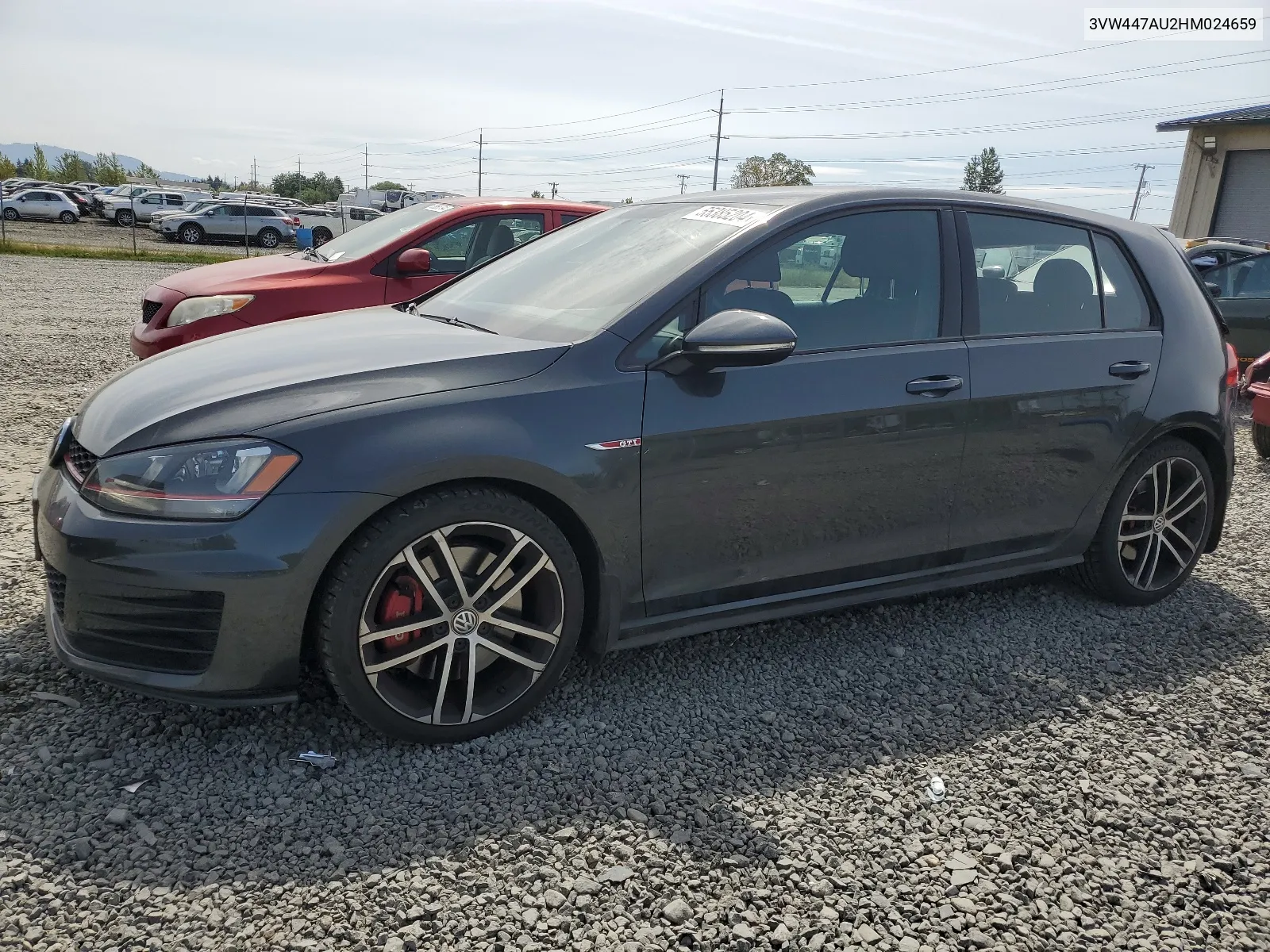 3VW447AU2HM024659 2017 Volkswagen Gti S/Se