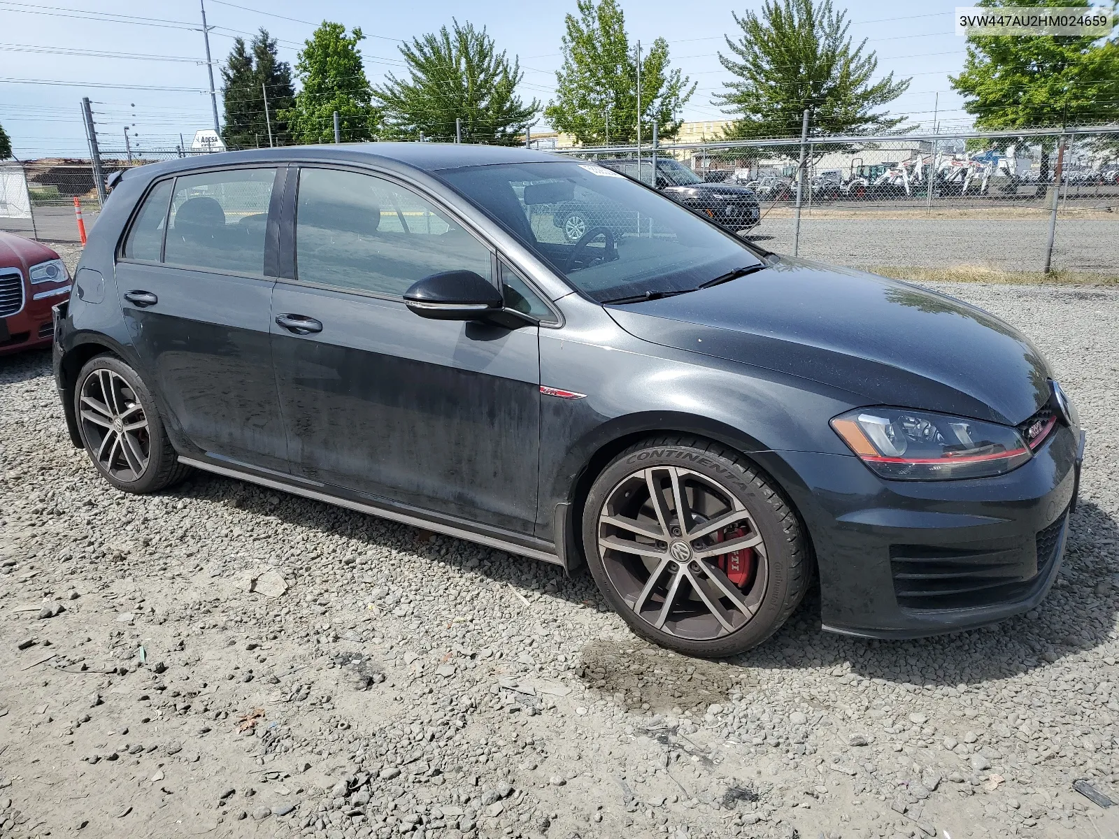 2017 Volkswagen Gti S/Se VIN: 3VW447AU2HM024659 Lot: 55385204