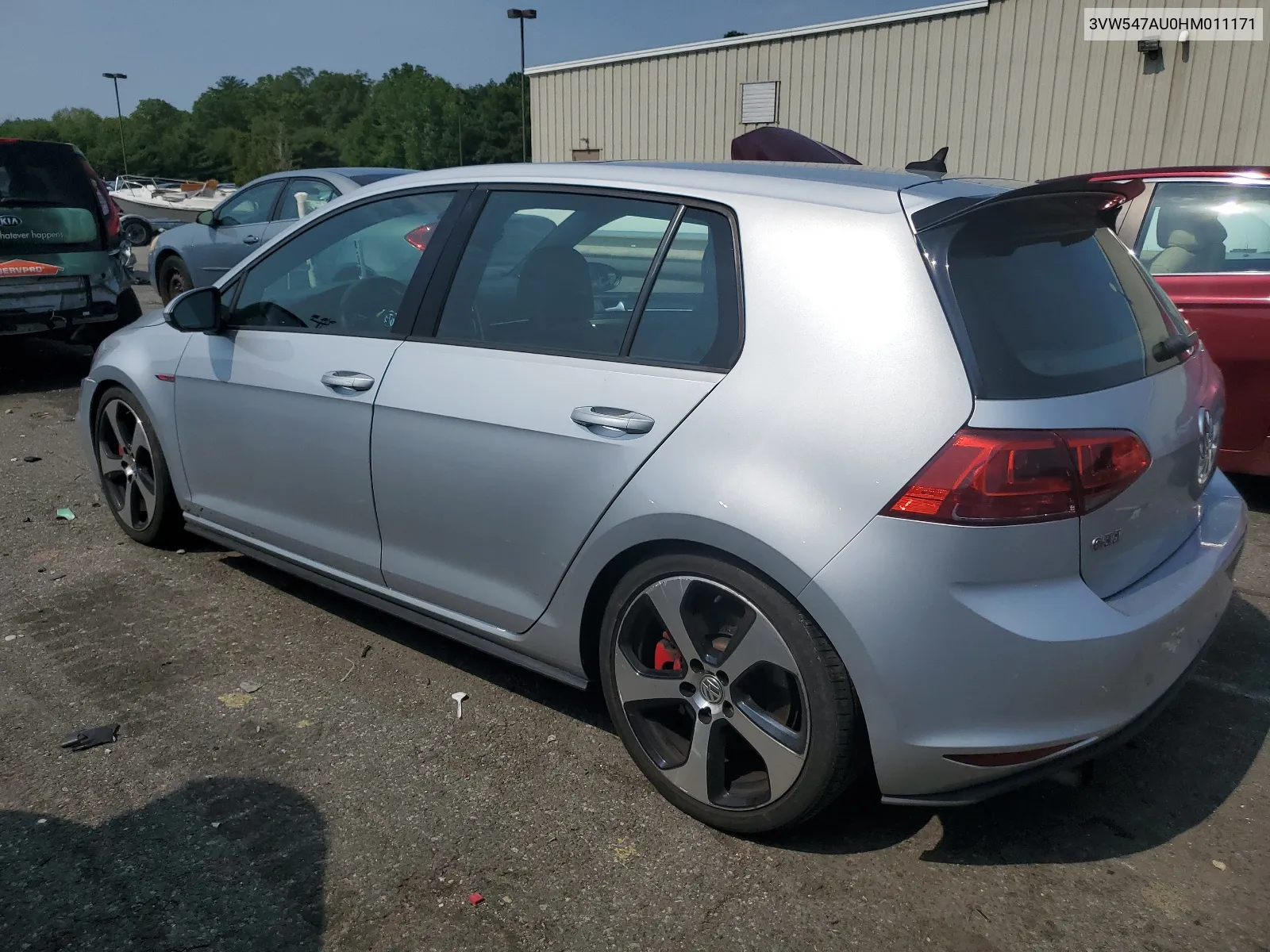 2017 Volkswagen Gti Sport VIN: 3VW547AU0HM011171 Lot: 59206914