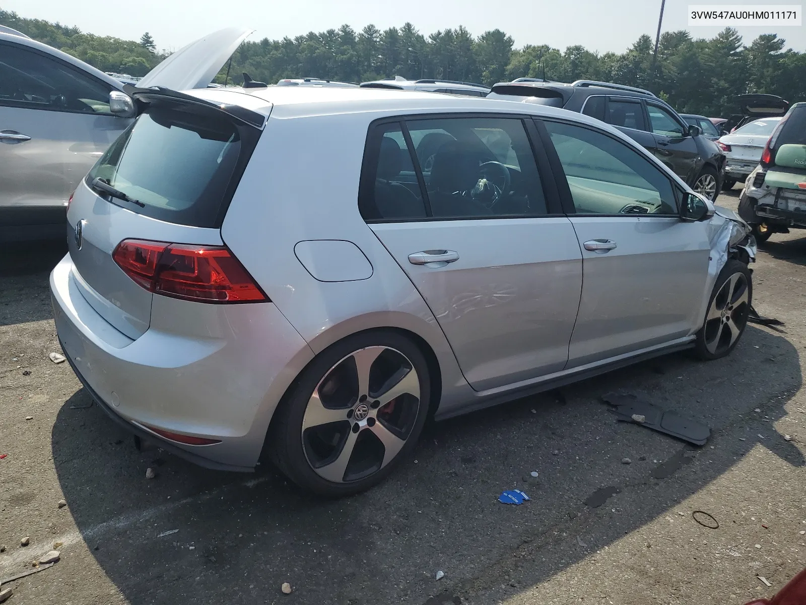 3VW547AU0HM011171 2017 Volkswagen Gti Sport