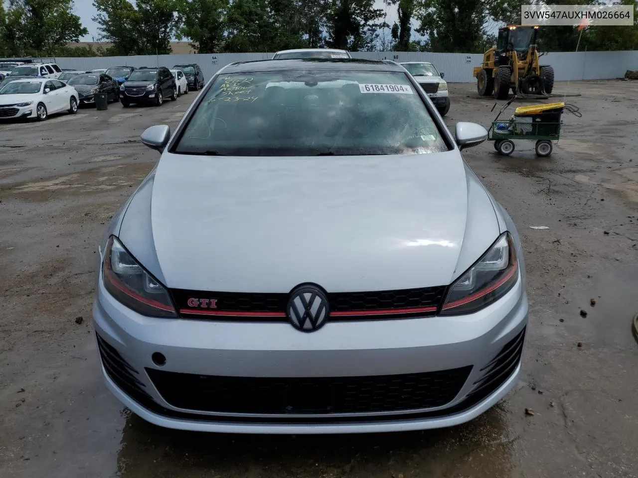 3VW547AUXHM026664 2017 Volkswagen Gti Sport