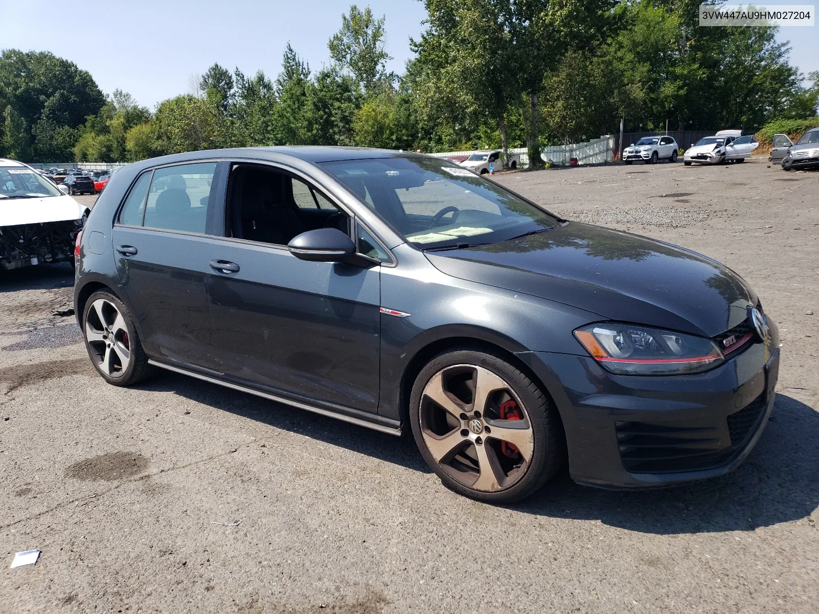 2017 Volkswagen Gti S/Se VIN: 3VW447AU9HM027204 Lot: 64242214