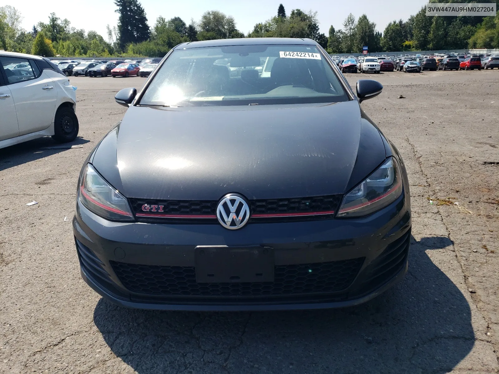 3VW447AU9HM027204 2017 Volkswagen Gti S/Se