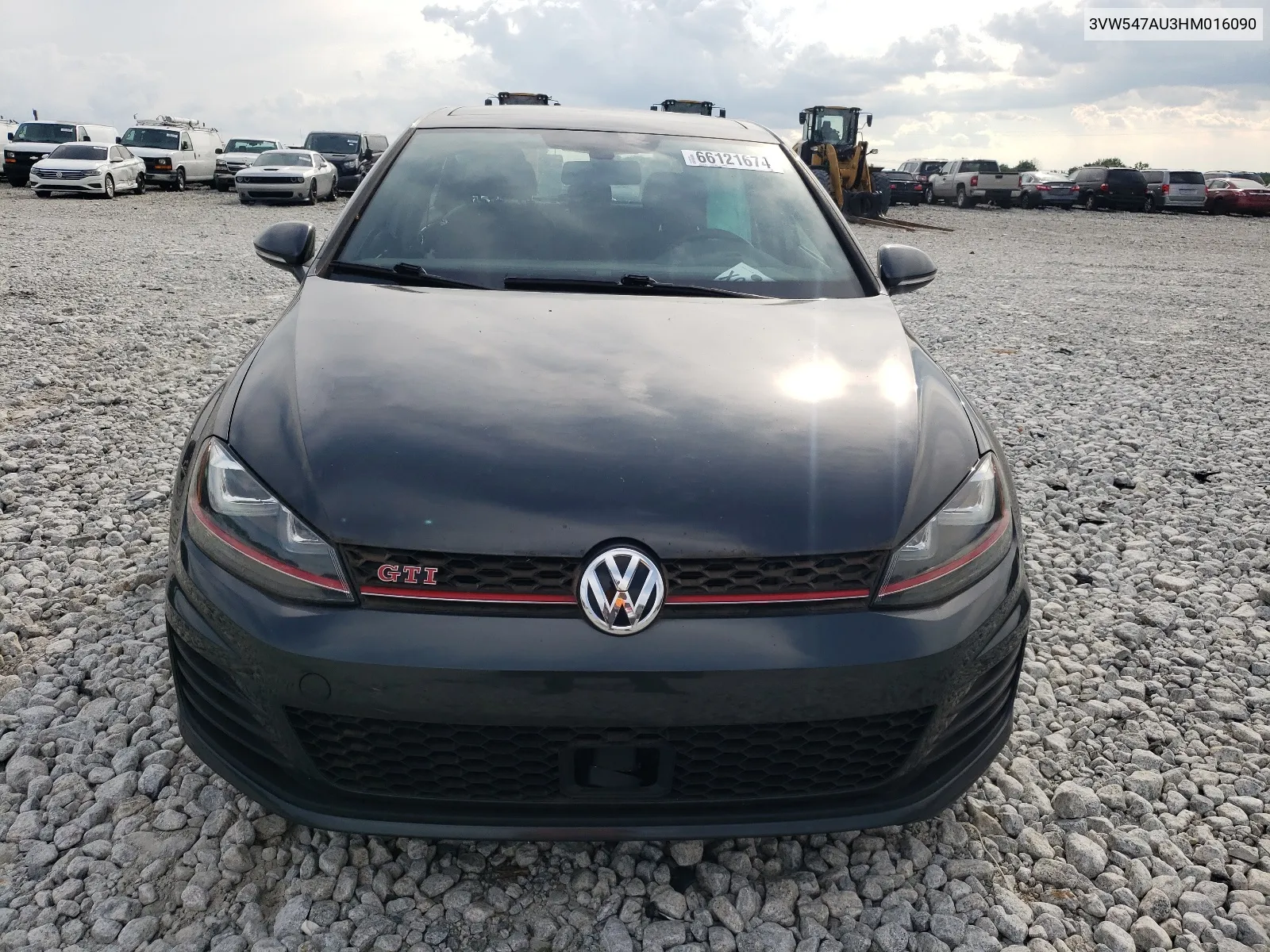 2017 Volkswagen Gti Sport VIN: 3VW547AU3HM016090 Lot: 66121674