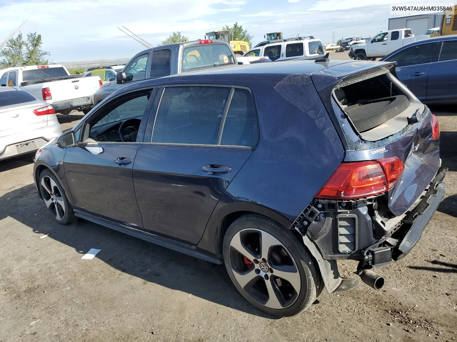 3VW547AU6HM035846 2017 Volkswagen Gti Sport