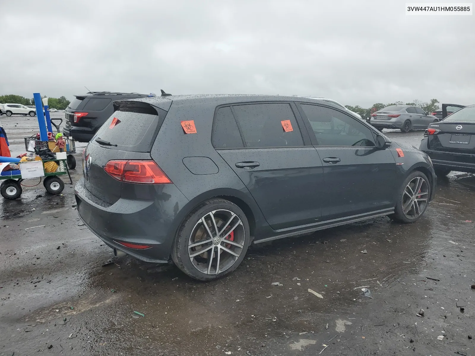 2017 Volkswagen Gti S/Se VIN: 3VW447AU1HM055885 Lot: 66613024