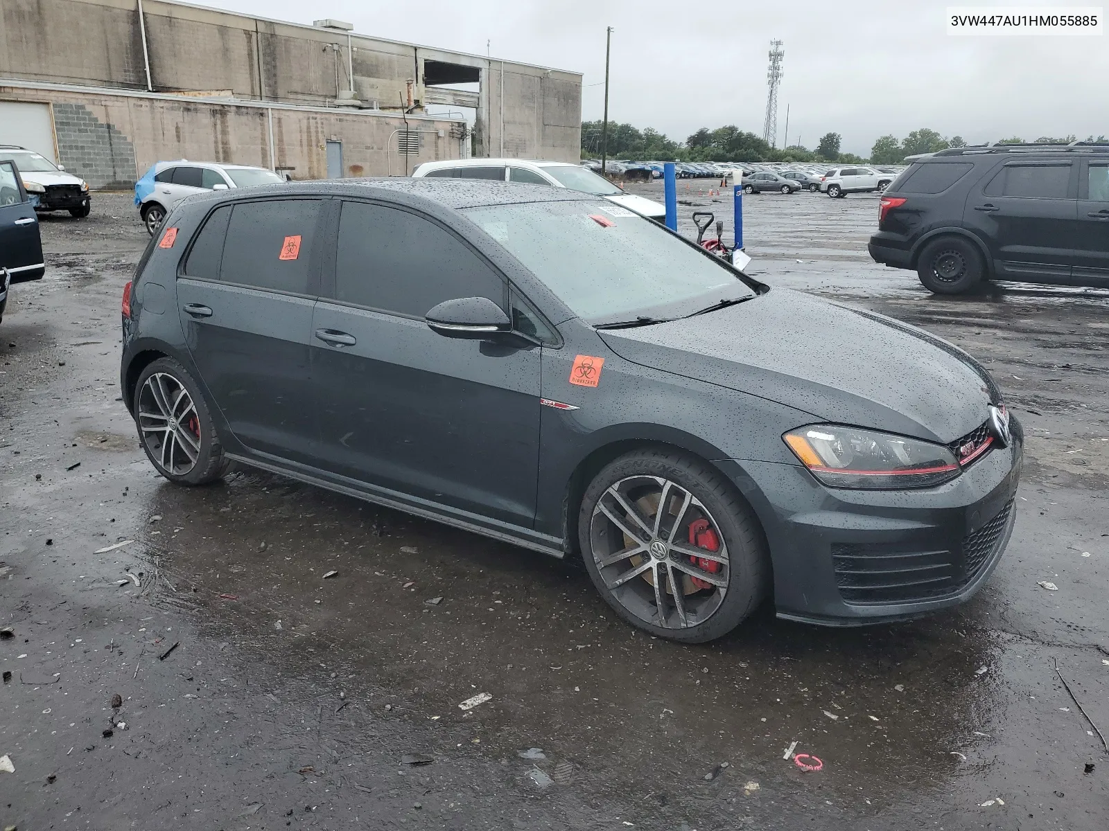 3VW447AU1HM055885 2017 Volkswagen Gti S/Se