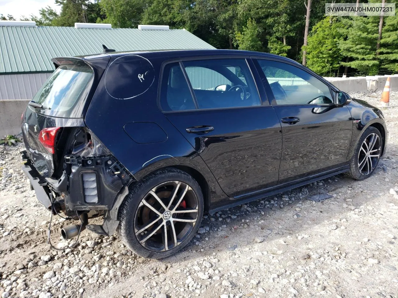 3VW447AU0HM007231 2017 Volkswagen Gti S/Se