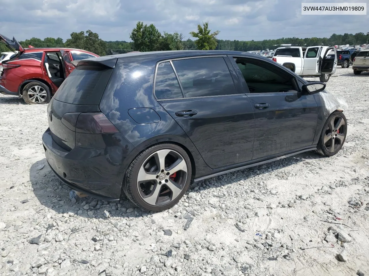 3VW447AU3HM019809 2017 Volkswagen Gti S/Se