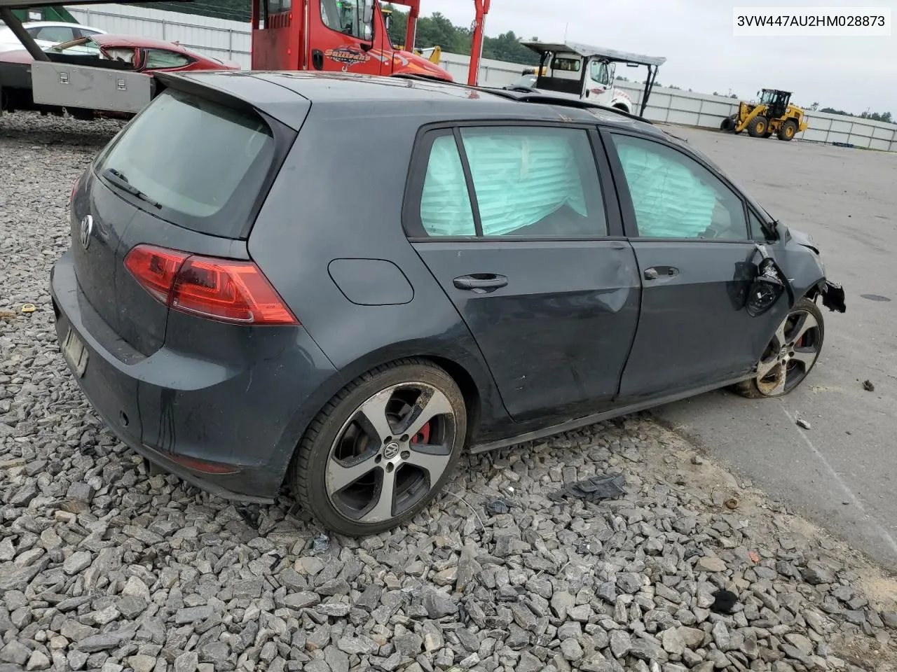 2017 Volkswagen Gti S/Se VIN: 3VW447AU2HM028873 Lot: 67568164