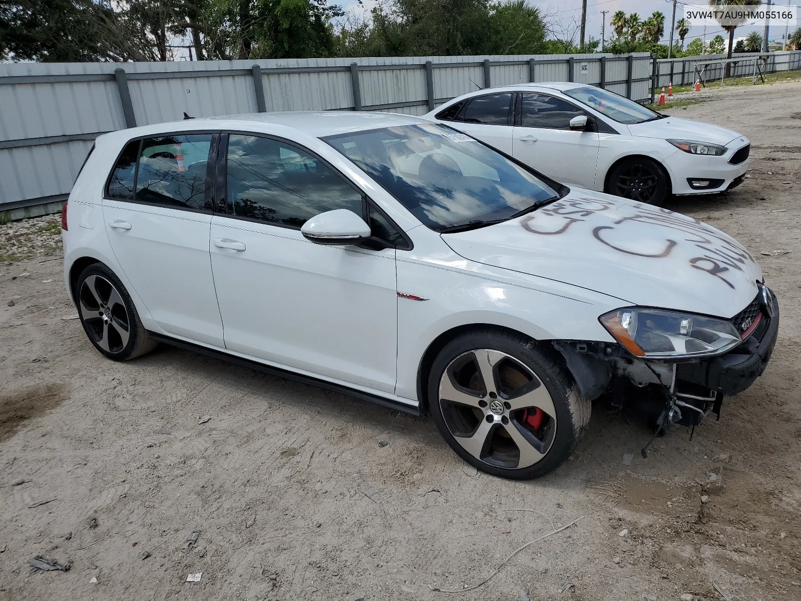 2017 Volkswagen Gti S VIN: 3VW4T7AU9HM055166 Lot: 67592414