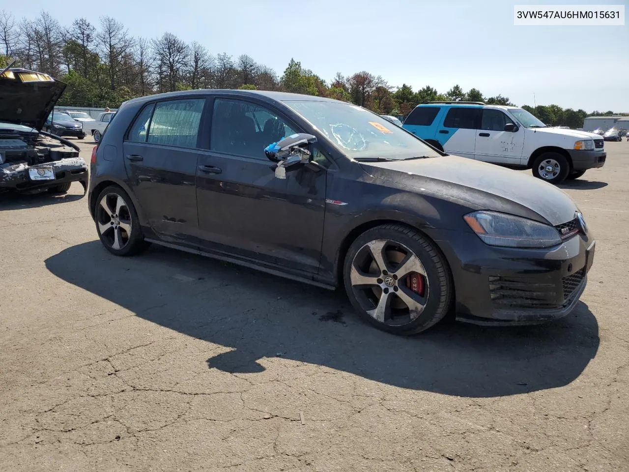 3VW547AU6HM015631 2017 Volkswagen Gti Sport