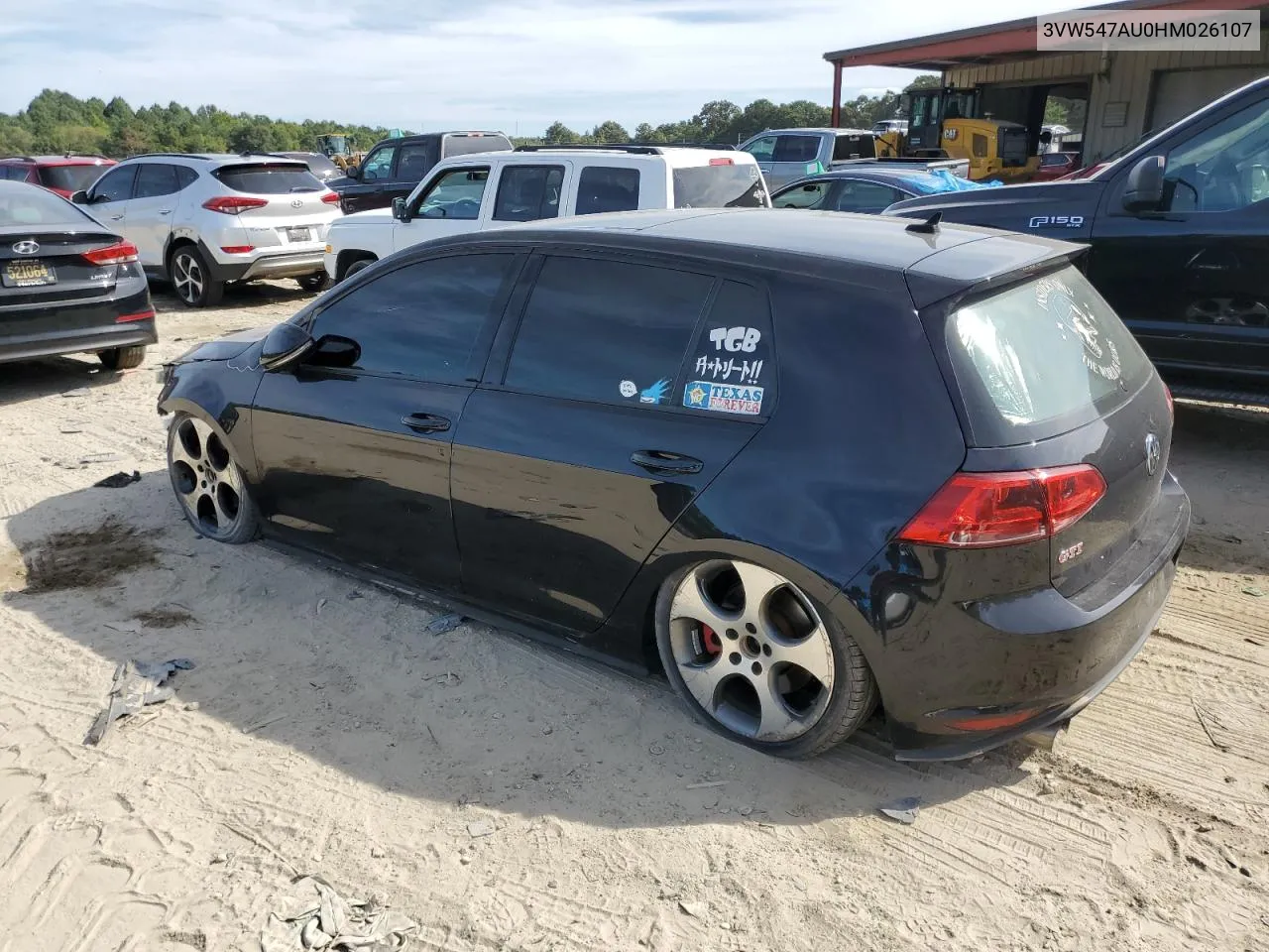 3VW547AU0HM026107 2017 Volkswagen Gti Sport