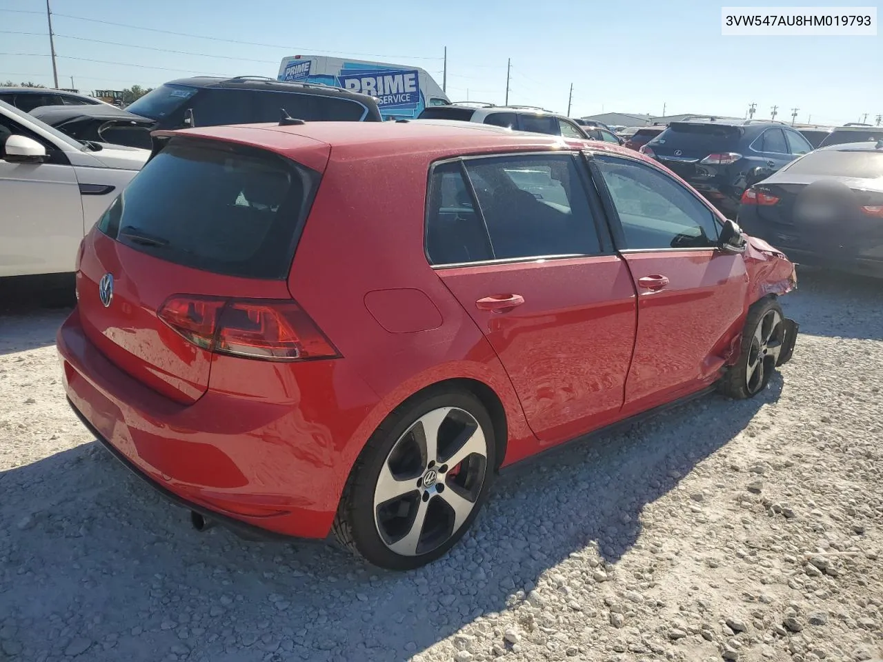 3VW547AU8HM019793 2017 Volkswagen Gti Sport