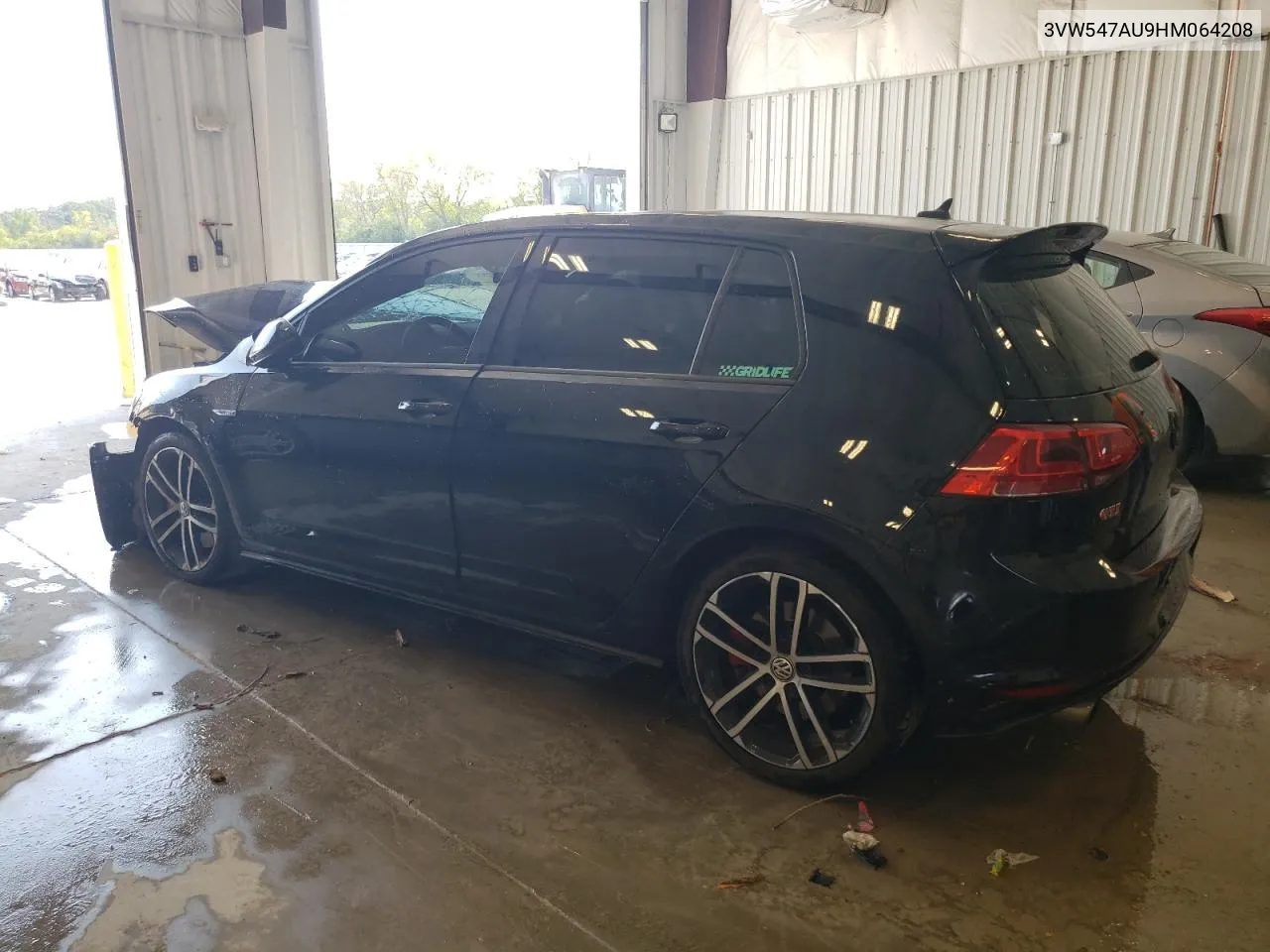 3VW547AU9HM064208 2017 Volkswagen Gti Sport